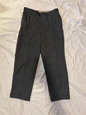 Nordstrom Charcoal Gray Wool Dress Pants